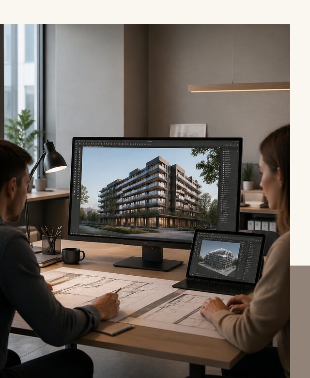 3D визуализация архитектуры и объектов строительства в Дальнегорске