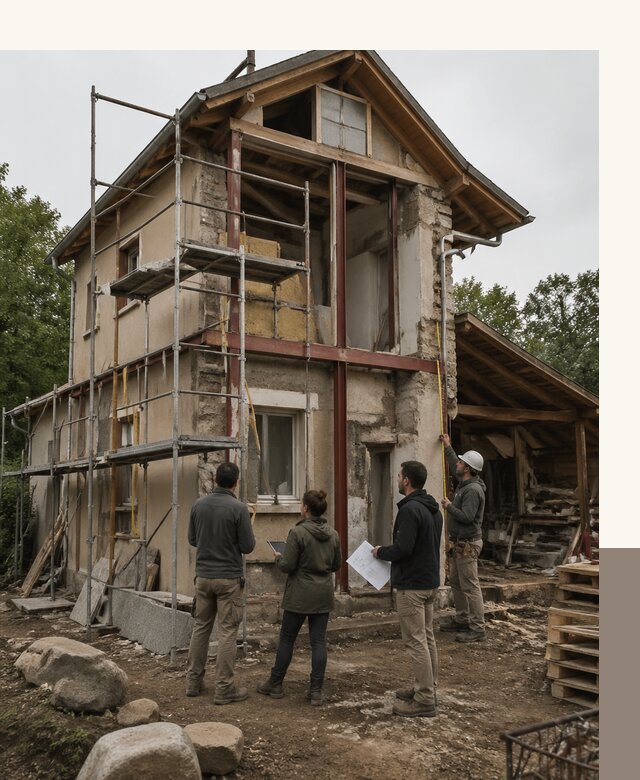 Реконструкция загородного дома под ключ в Дальнегорске от бюро